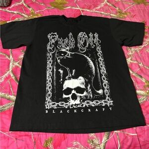 Black Craft Graphic T-shirt